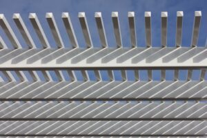 Regular shade for vinyl pergolas