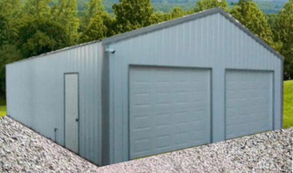 Metal Garages - Built On Site