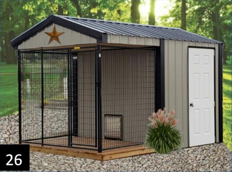 Single dog kennel