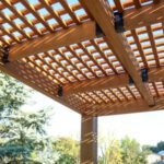 Full Lattice Vineyard Pergola Shade Shade