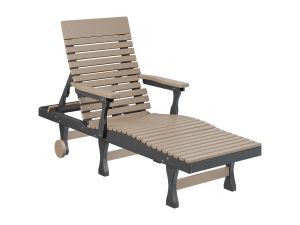 Casual Back Chaise Lounge