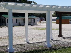 Model 124417 12 x 20 Wood Pergola