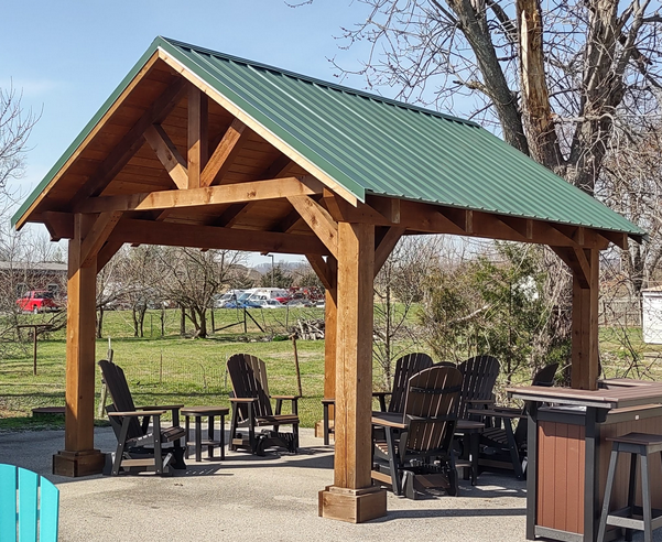 Mesa Cedar Timber Pavilion