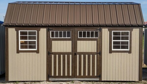 10 x 16 Lofted Garden Shed - RMB0006