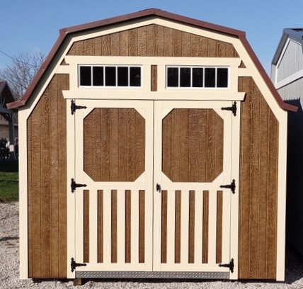 Gambrel Lofted Shed - RMB0009