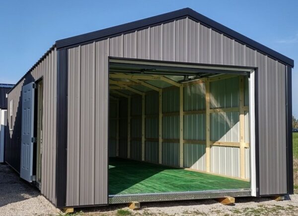 14 x 28 Metal Garage - RMB0001 - Image 3