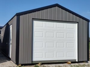 14 x 28 Metal Garage - RMB0001