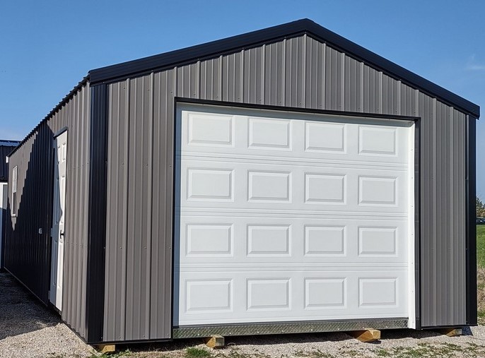 14 x 28 Metal Garage - RMB0001