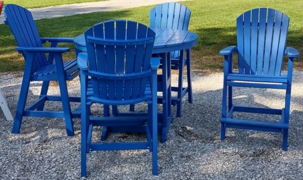 5 Piece Bar Table with 4 Chairs in Stock! - Image 2