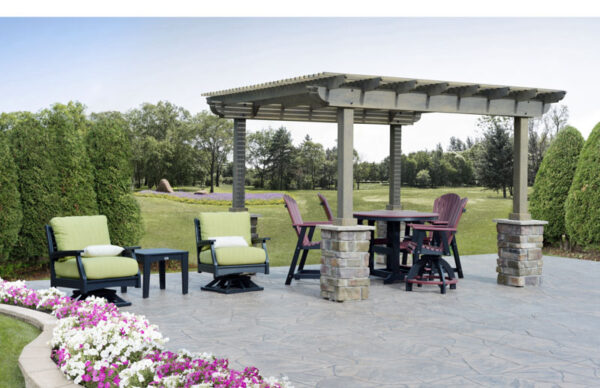 Outback wood pergola