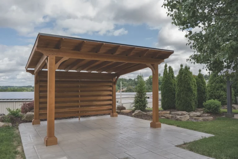 A Prairie Wood Pavilion from Miller's Mini Barn