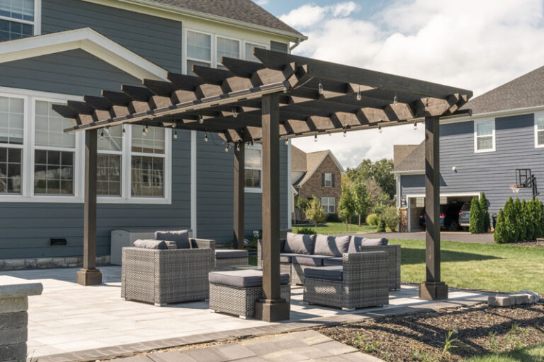 outback wood pergola