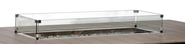 12 x 42 Rectangular Glass Wind Guard