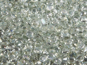 Crystal Fire Gems Diamond Clear. Clear gems standard with every fire pit and fire table