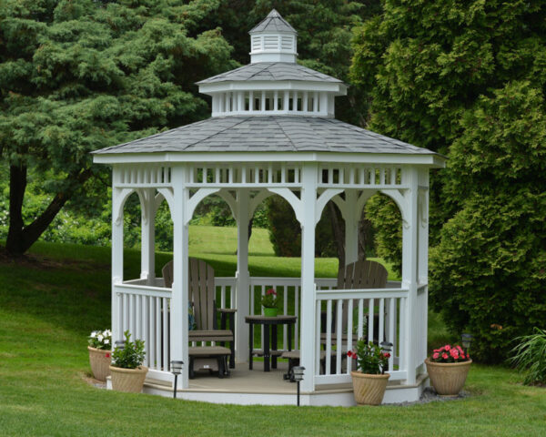 Lexington 10' vinyl gazebo