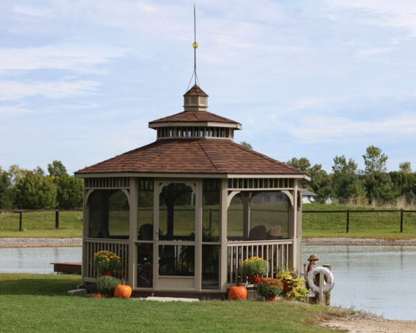 Lexington clay gazebo