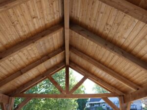 Mesa Timber rafters T&G Sheathing