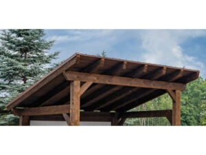 Slanted Roof for Norwood pavilion