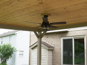 Prairie Wood Pavilion ceiling