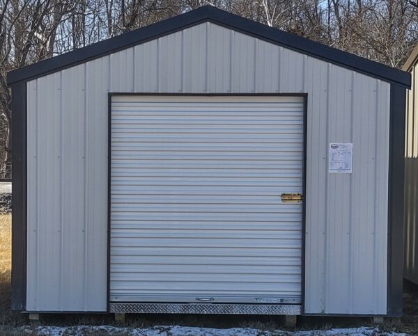 12 x 16 Standard Metal Shed - RMB224-421