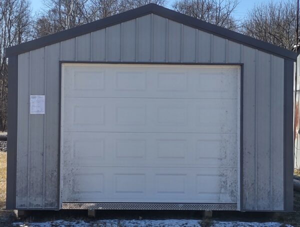 14 x 24 Metal Garage - RMB224-418 - Image 2