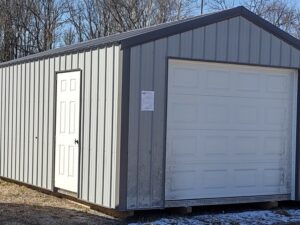 14 x 24 Metal Garage - RMB224-418