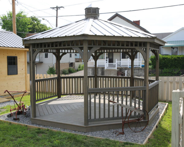 14' Monticello Wooden Gazebo