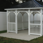 gazebo without flooring