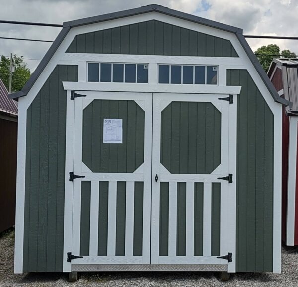 Gambrel Lofted Shed