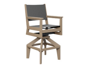 Mayhew Sling Swivel Bar Chair