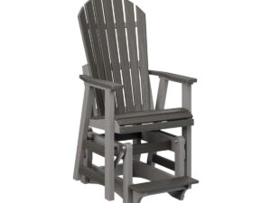 2' Comfo Back Single Counter Glider