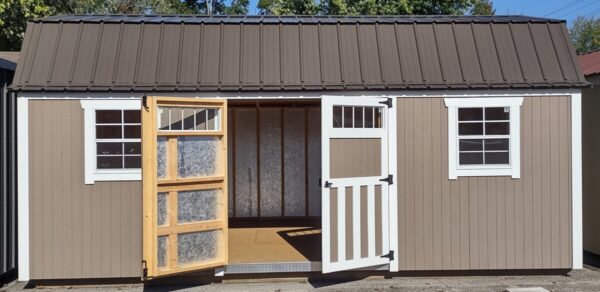 Painted Lofted Garden Shed - Image 2