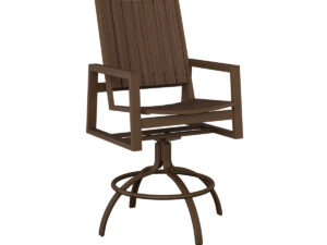 Vida Poly Swivel Bar Chair