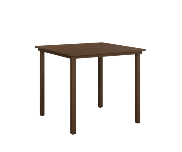 Vida 44" Square Poly Bar Table