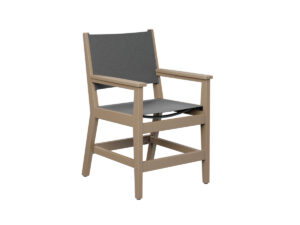 Mayhew Sling Dining Chair - Weatherwood with the Color Weatherwood &   &