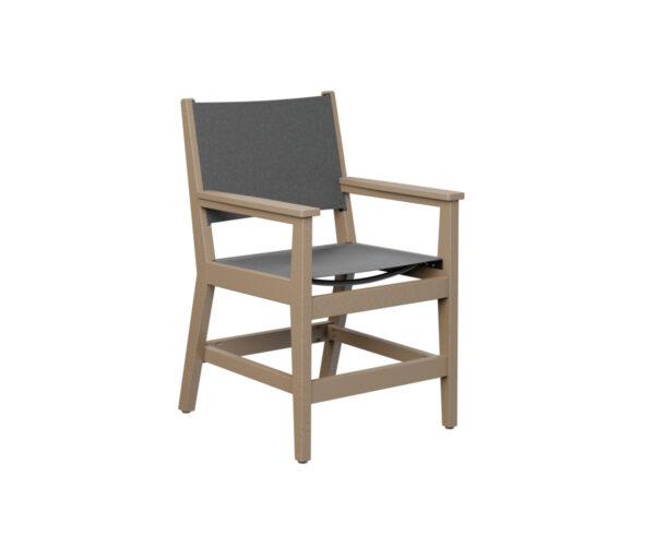 Mayhew Sling Dining Chair - Weatherwood with the Color Weatherwood &   &