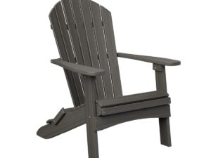 Comfo Back Folding Adirondack Chair with the Top Color Aruba Blue