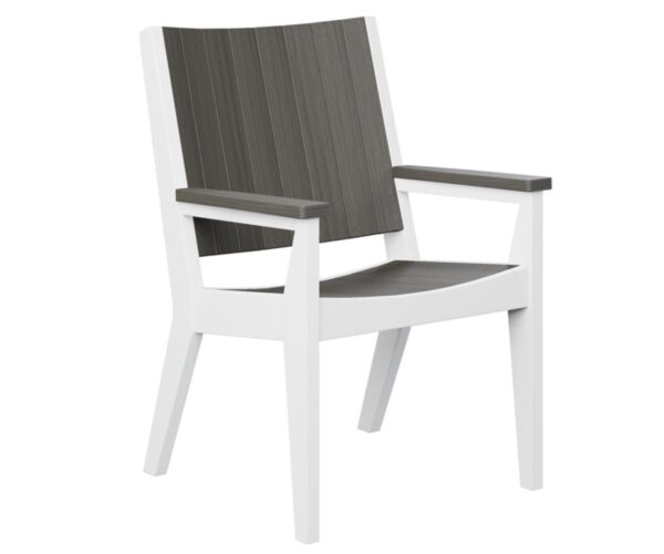 Mayhew Chat Dining Chair with the Top Color Aruba Blue
