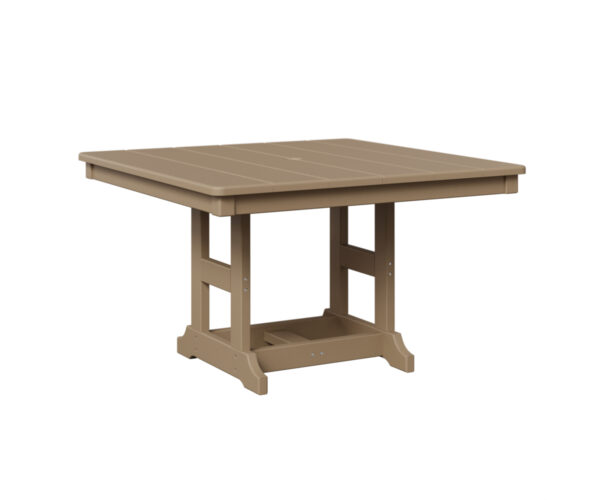 Kids Comfo 33" Square Table with the Top Color Aruba Blue