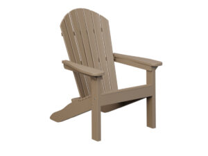 Kids Comfo Back Adirondack Chair with the Top Color Aruba Blue