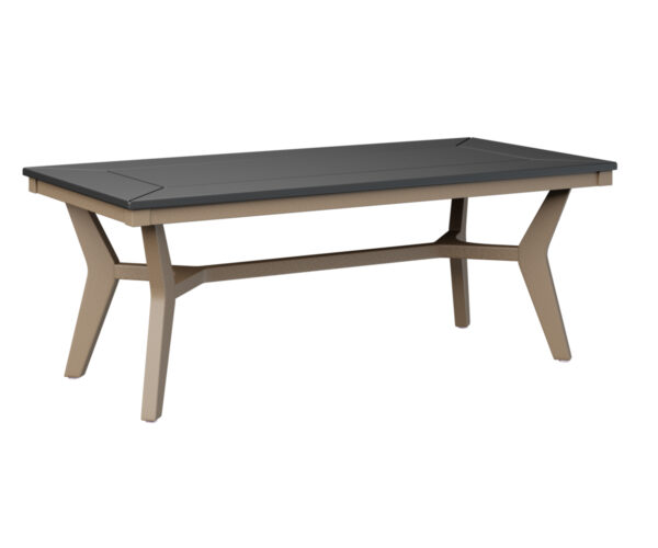 Mayhew Rectangular Coffee Table with the Top Color Aruba Blue
