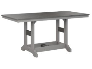 Garden Classic 33" x 66" Rectangular Table with the Top Color Aruba Blue