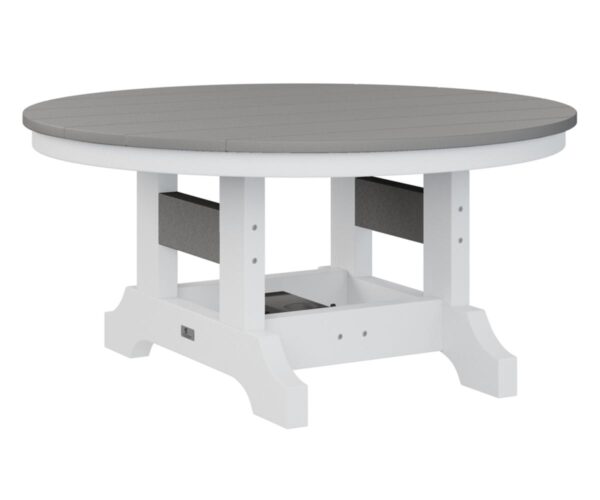 Garden Classic 38" Round Conversation Table with the Top Color Aruba Blue