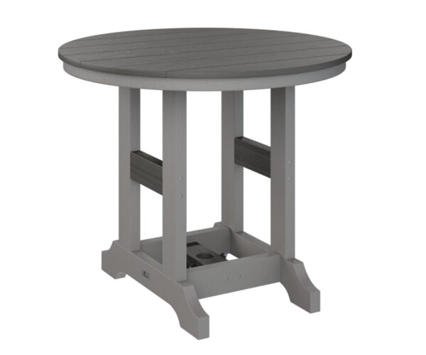 Garden Classic 38" Round Table with the Top Color Aruba Blue