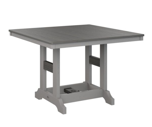 Garden Classic 44" Square Table with the Top Color Aruba Blue