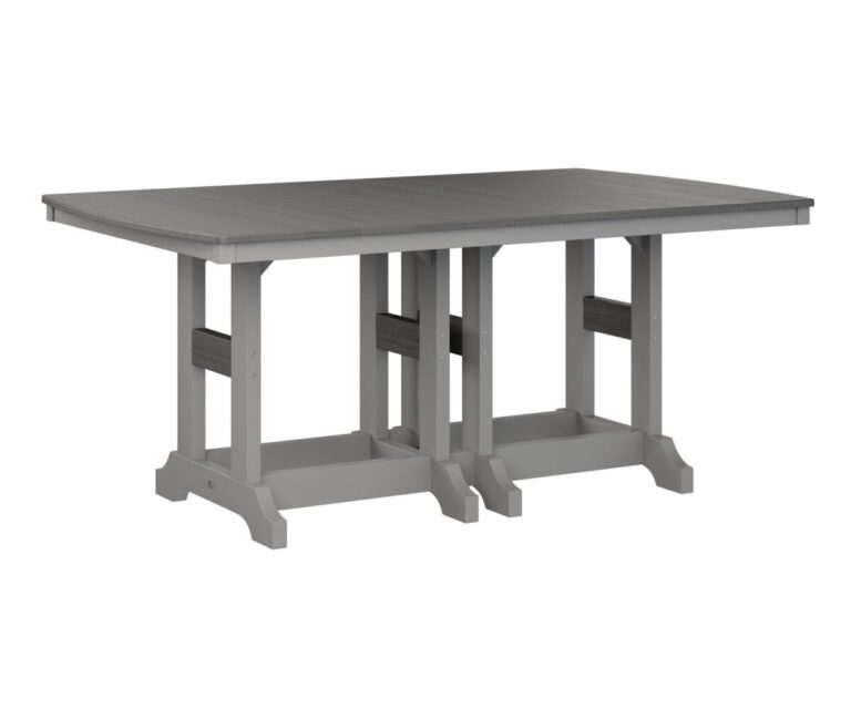 Garden Classic 44" x 72" Rectangular Table with the Top Color Aruba Blue