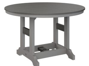 Garden Classic 48" Round Table with the Top Color Aruba Blue