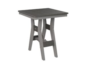 Harbor 28" Square Table with the Top Color Aruba Blue