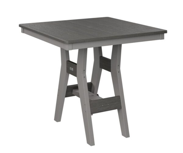 Harbor 33" Square Table with the Top Color Aruba Blue