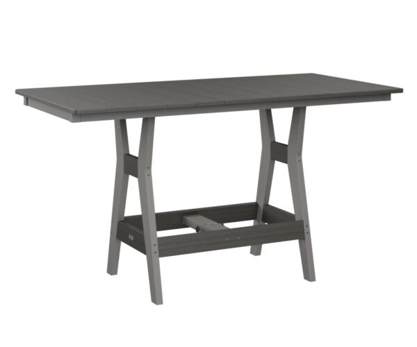 Harbor 33" x 66" Rectangular Table with the Top Color Aruba Blue